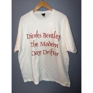 Vintage 2005 Dierks Bentley Grand Ole Opry Modern Day Drifter T-Shirt Large